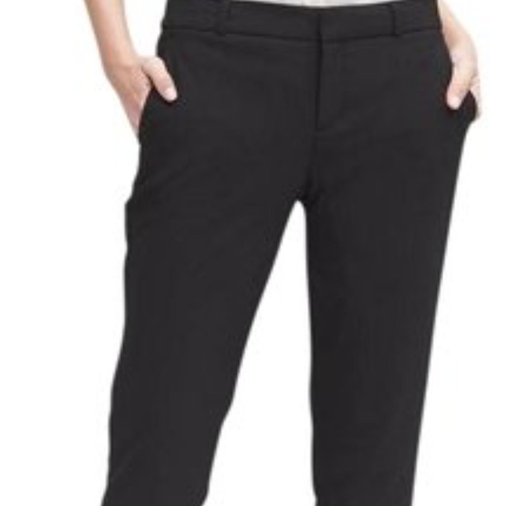 Banana republic black business slacks size 6